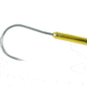 Sea Striker Gold Anodized Aluminum Gaff 3" Stainless Hook 6' Long, SS372G