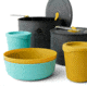 Sea to Summit Frontier UL Two Pot Cook Set, 6 Piece, Multicolor, 2 Person, A1240