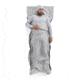 Sea to Summit Silk Blend Rectangular Sleeping Bag Liner w/ Pillow Sleeve, Moonstruck Grey, Universal, A3243