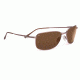 Serengeti Sassari Sunglasses - Shiny Gunmetal Frame, Drivers Polarized Lenses 7665