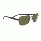 Serengeti Levanto Sunglasses - Satin Racing Green Frame, 555nm Polarized Lenses 7589