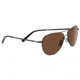 Serengeti Alghero Single Vision Prescription Sunglasses, Shiny Dark Gunmetal Frame, Polarized, Photochromic, 8316SV