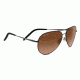 Serengeti Carrara Progressive Prescription Sunglasses, Satin Dark Gunmetal Frame, 8453PR