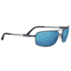 Serengeti Dante Single Vision Prescription Sunglasses, Black Pearl Frame, Polarized, Photochromic, 8458SV