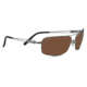 Serengeti Dante Single Vision Rx Sunglasses - Shiny Gunmetal Frame 7113