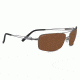 Serengeti Dante Single Vision Prescription Sunglasses, Shiny Gunmetal Frame-7113SV