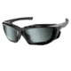 Shellshock Protection Cloak Polarized Sunglasses: Z87+ &amp; MIL, EYE-CLOAK-BLK-SMOKE