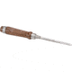 Shop Fox German Type Chrome Vanadium Steel Chisel, Walnut Handle, 1/4in. Wide File, 10 in. Overall D3791