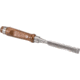 Shop Fox German Type Chrome Vanadium Steel Chisel, Walnut Handle, 5/8in. Wide File, 10 in. Overall D3795