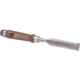 Shop Fox German Type Chrome Vanadium Steel Chisel, Walnut Handle, 7/8in. Wide File, 10 in. Overall D3797