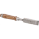 Shop Fox German Type Chrome Vanadium Steel Chisel, Walnut Handle, 1-1/8in. Wide File, 10 in. Overall D3799