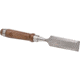 Shop Fox German Type Chrome Vanadium Steel Chisel, Walnut Handle, 1-1/4in. Wide File, 10 in. Overall D3801