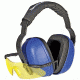Silencio Glasses w/Black Frame/Yellow Lens/Earmuffs 3014956