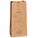 Sirchie - Kraft Evidence Bags, Printed, 8" x 5" x 18", 100/pack