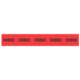Sirchie - SIRCHMARKâ„¢ Evidence Integrity Tape Red w/ Black "Evidence" 54'