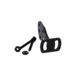 Skull Hooker Bone Bracket Skull Plate Adapter, Black, SKH-BB-ADPT-BLK