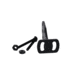 Skull Hooker Bone Bracket Skull Plate Adapter, Black, SKH-BB-ADPT-BLK