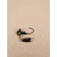 Slaters Jigs Slaters KillRSpin Jig Heads w/Willow Leaf Blade-Underspin Black Number 4 Hk. 1/16 oz. 5 Jig Heads/Pack, KSH164-5-BK