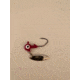 Slaters Jigs Slaters KillRSpin Jig Heads w/Willow Leaf Blade-Underspin Red Number 2 Hk. 1/8 oz. 5 Jig Heads/Pack, KSH182-5-RD