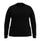 Smartwool Classic All-Season Merino Base Layer Long Sleeve Plus - Women's, Black, 2X, SW0169140011-001 BLACK-2X