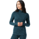 Smartwool Classic Thermal Merino Base Layer 1/4 Zip - Womens, Twilight Blue Heather, Extra Small, SW002828G7510XS000
