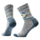 Smartwool Everyday Hookset Crew Socks, Light Gray, Medium, SW002506039100M000