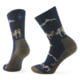 Smartwool Everyday Horns Clash Crew Socks, Deep Navy, Small, SW002679092100S000