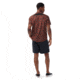 Smartwool Everyday Short Sleeve Button Down - Mens, Sable Brown Trail Ride, Small, SW017017P67100S000