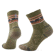 Smartwool Hike Light Cushion Zig Zag Valley Mid Crew Socks - Womens, Winter Moss, Small, SW001580K18100S000