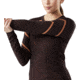 Smartwool Intraknit Thermal Merino Base Layer Crew - Womens, Mink/Terracotta, Small, SW019284Q33100S000