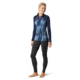 Smartwool Merino 250 Baselayer Pattern 1/4 Zip - Womens, Deep Navy Forest Scape, Small, SW016375E43-S