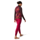 Smartwool Merino 250 Baselayer Pattern 1/4 Zip - Womens, Woodsmoke Forest Scape, Extra Small, SW016375E44-XS