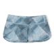 Smartwool Merino Sport Lined Short - Womens, Bleached Aqua Mountain Plaid Print, Medium, SW016604J57M