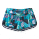 Smartwool Merino Sport Lined Short - Womens, Deep Navy Palm Print, Large, SW016142F85L