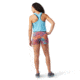 Smartwool Merino Sport Lined Short - Womens, Festive Fuchsia Mountain Plaid Print, Small, SW016604J55S