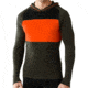 Smartwool NTS Mid 250 Color Block Hoody - Men's -Olive Heather-Large