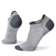 Smartwool Run Zero Cushion Low Ankle Socks, Light Gray, Small, SW001651039100S000