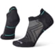 Smartwool Run Zero Cushion Low Ankle Socks - Women's, 001 Black, Medium, SW001668001M