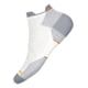 Smartwool Run Zero Cushion Low Ankle Socks - Women's, White, Medium, SW0016681221-122 WHITE-M