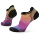 Smartwool Run Zero Cushion Ombre Print Low Ankle Socks - Women's, 823 Tandoori Orange, Medium, SW001670823M