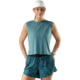 Smartwool Active Ultralite Crop Tank - Women's, Dusty Teal, Large, SW003075Q65100L000