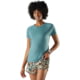 Smartwool Active Ultralite T-Shirt - Women's, Dusty Teal, Small, SW016587Q65100S000