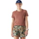 Smartwool Active Ultralite T-Shirt - Women's, Mocha, Large, SW016587Q67100L000