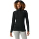 Smartwool Classic All-Season 1/4 Zip Merino Base Layer - Women's, Black, Extra Large, SW00282600110XL000