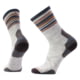 Smartwool Hike Targeted Cushion Striped Crew Socks - Men's, Ash, Extra Large, SW00313106910XL000