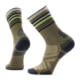 Smartwool Hike Targeted Cushion Striped Crew Socks - Men's, Winter Moss, Extra Large, SW003131K1810XL000