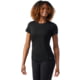Smartwool Merino Tee - Women's, Black, Large, SW016916001100L000