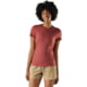 Smartwool Merino Tee - Women's, Burnt Sienna, Medium, SW016916Q58100M000