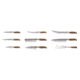 Smiths Cabin &amp; Lodge Cutlery 15-Pcs Block Set, Stag, SP-51032