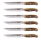 Smiths Cabin &amp; Lodge Cutlery 6-Pcs Steak Set, Stag, SP-51058
